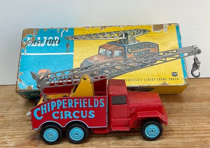 corgi toy Chipperfield kraanwagen, Hobby en Vrije tijd, Modelauto's | 1:87, Ophalen of Verzenden, Zo goed als nieuw, Bus of Vrachtwagen