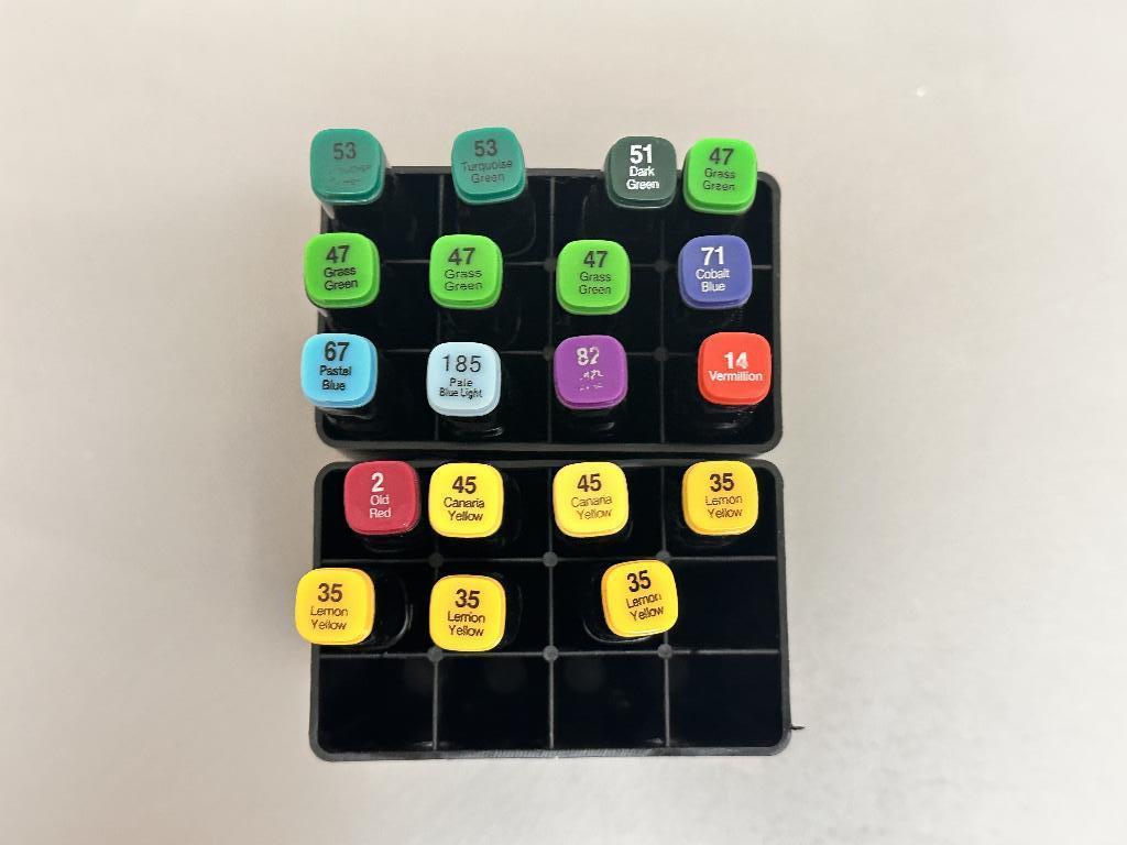 Decotime Alcohol Markers, Ophalen of Verzenden, Zo goed als nieuw, Potlood of Stift