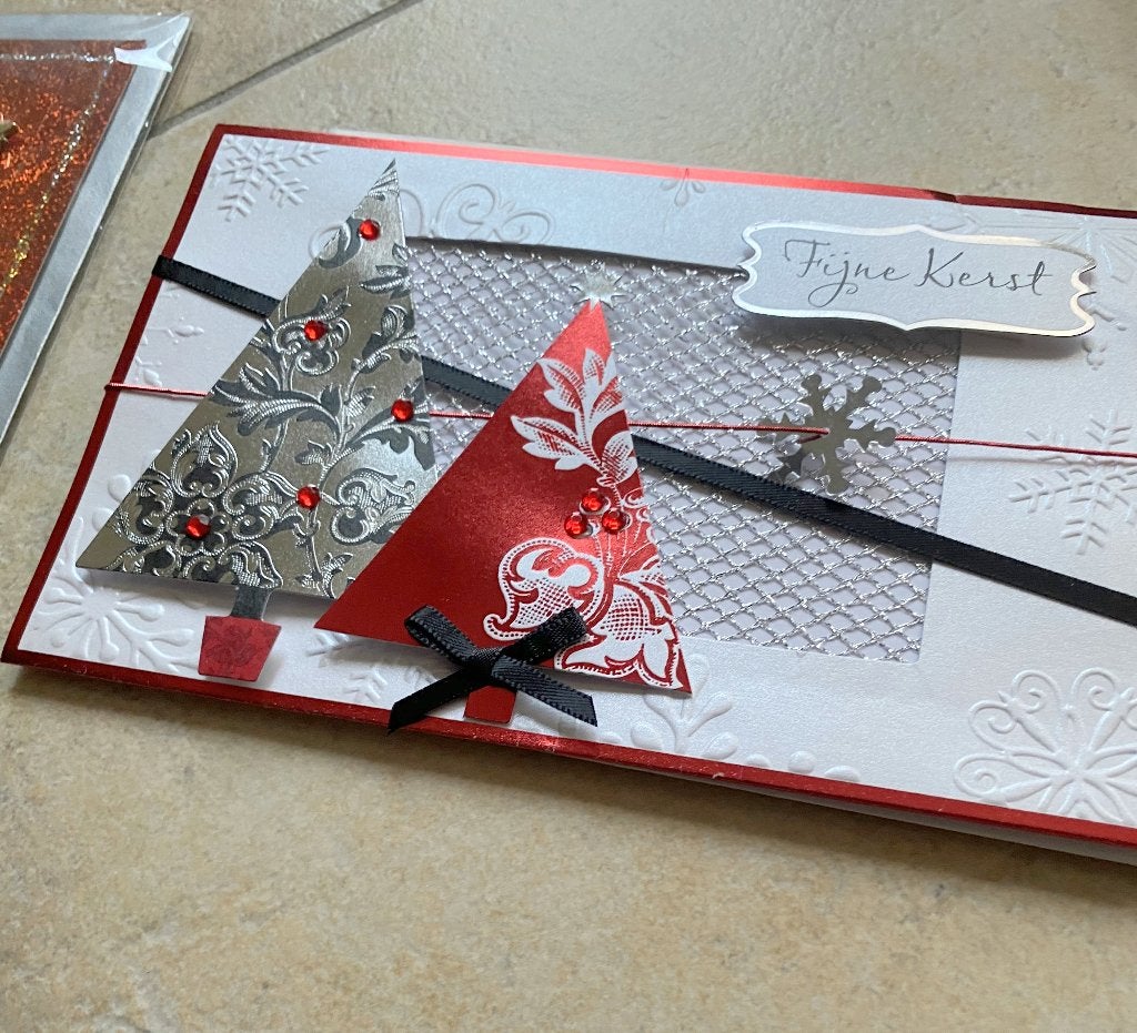 prachtige nieuwe dubbele luxe Kerstkaarten, met envelop, Diversen, Kerst, Ophalen of Verzenden, Nieuw