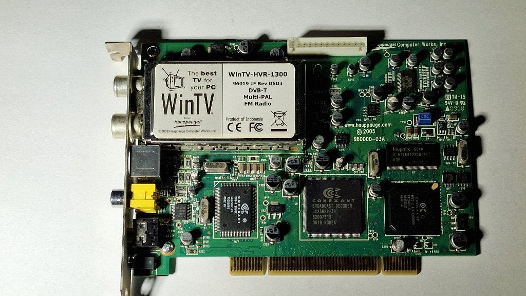 Hauppauge WinTV-HVR-1300 TV-kaart, Ophalen, Gebruikt