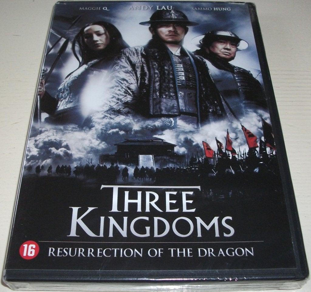 Dvd *** THREE KINGDOMS *** Resurrection Of The Dragon *NIEUW, Vanaf 16 jaar, Ophalen of Verzenden, Nieuw in verpakking, Actie