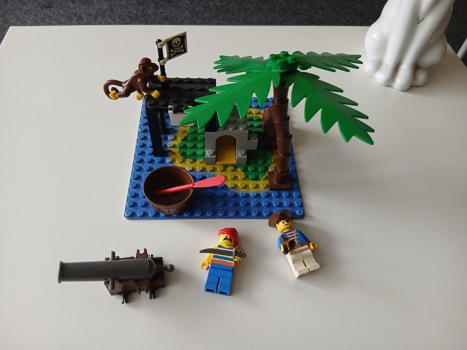 lego nr 6260   piraten eiland, Gebruikt, Lego, Ophalen of Verzenden, Compleet
