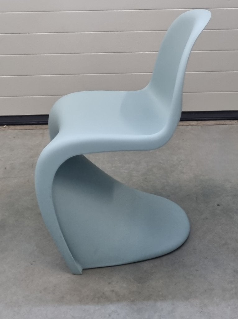 Vitra “PANTON”stoel kunststof, Ophalen, 86 cm, Blauw, Stoel