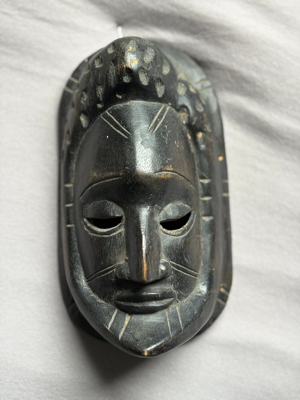 Prachtig handgesneden Afrikaans masker – Hout – Decoratief, Antiek en Kunst, Ophalen of Verzenden