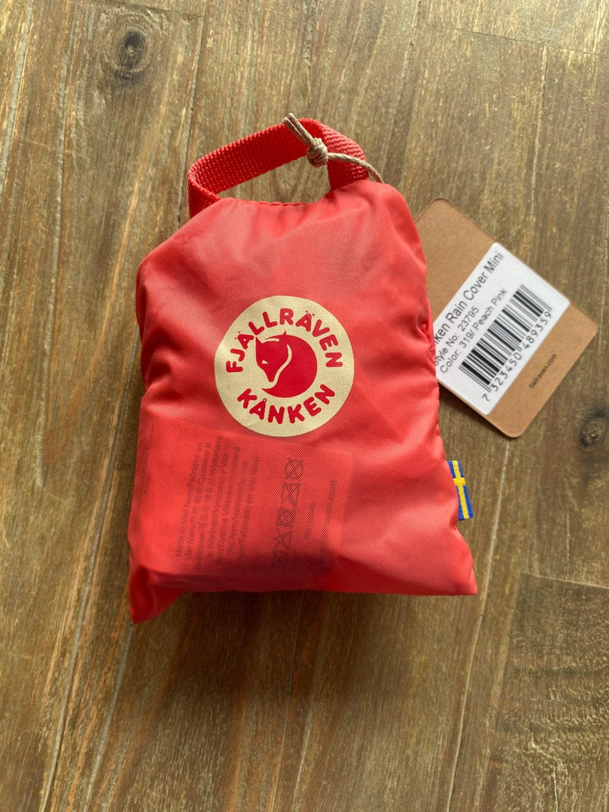 Fjällräven Kånken minirugzak regenhoes pink, Ophalen of Verzenden, Nieuw, Roze, Rugtas