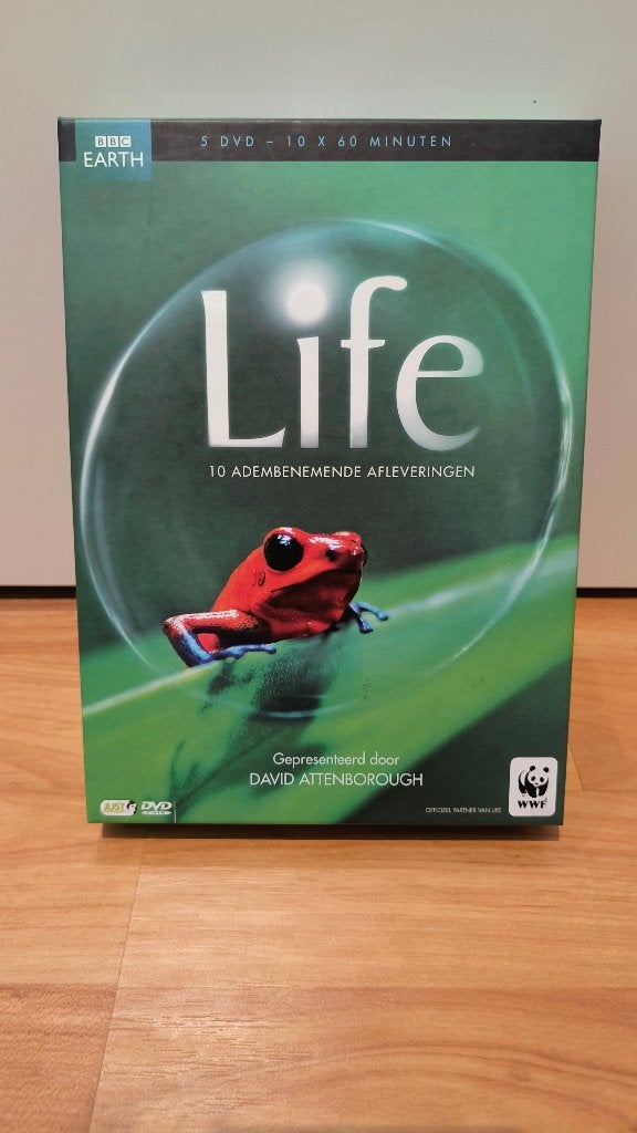 Prachtige set van 5 dvd's BBC earth Life 10 afleveringen, Alle leeftijden, Ophalen of Verzenden, Zo goed als nieuw, Natuur