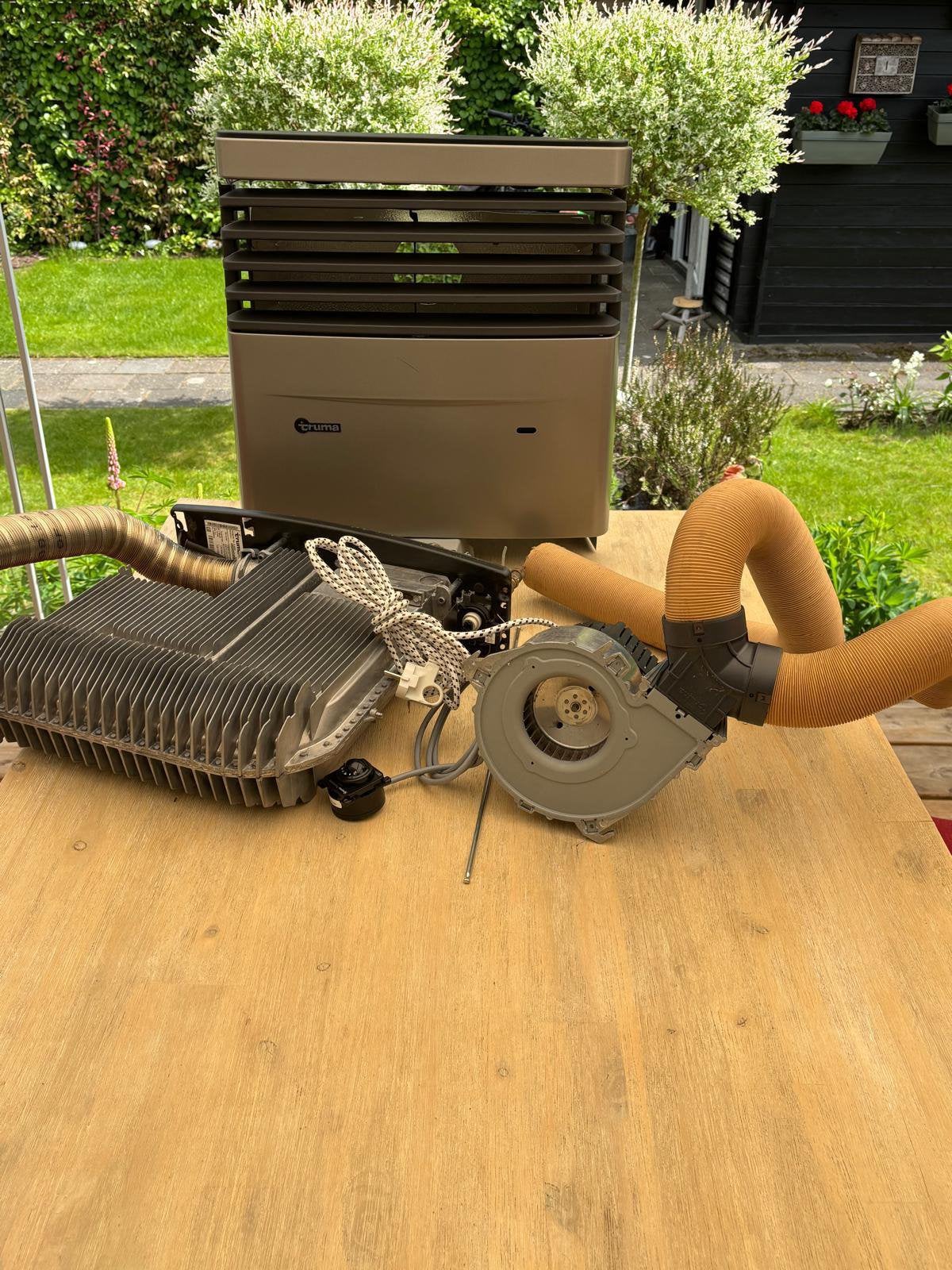 Kachel voor caravan, Ophalen, Gebruikt