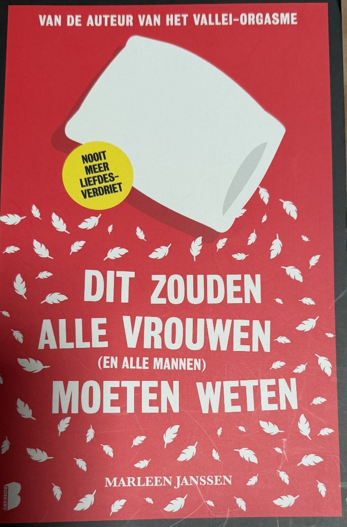 Marleen Jansen Dit zouden alle vrouwen moeten weten Nooit, Verzenden, Zo goed als nieuw, Overige onderwerpen, Achtergrond en Informatie