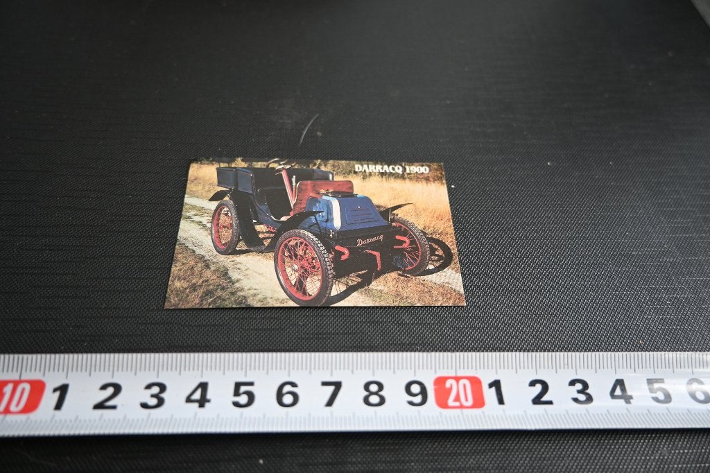 sticker Oldtimer DARRACQ 1900, Verzamelen, Stickers, Zo goed als nieuw, Ophalen