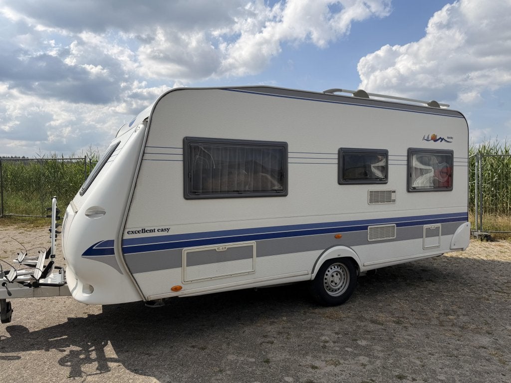 Hobby excellent easy 460 Ufe, Caravans en Kamperen, Caravans, Bedrijf, Tot en met 4, Hobby