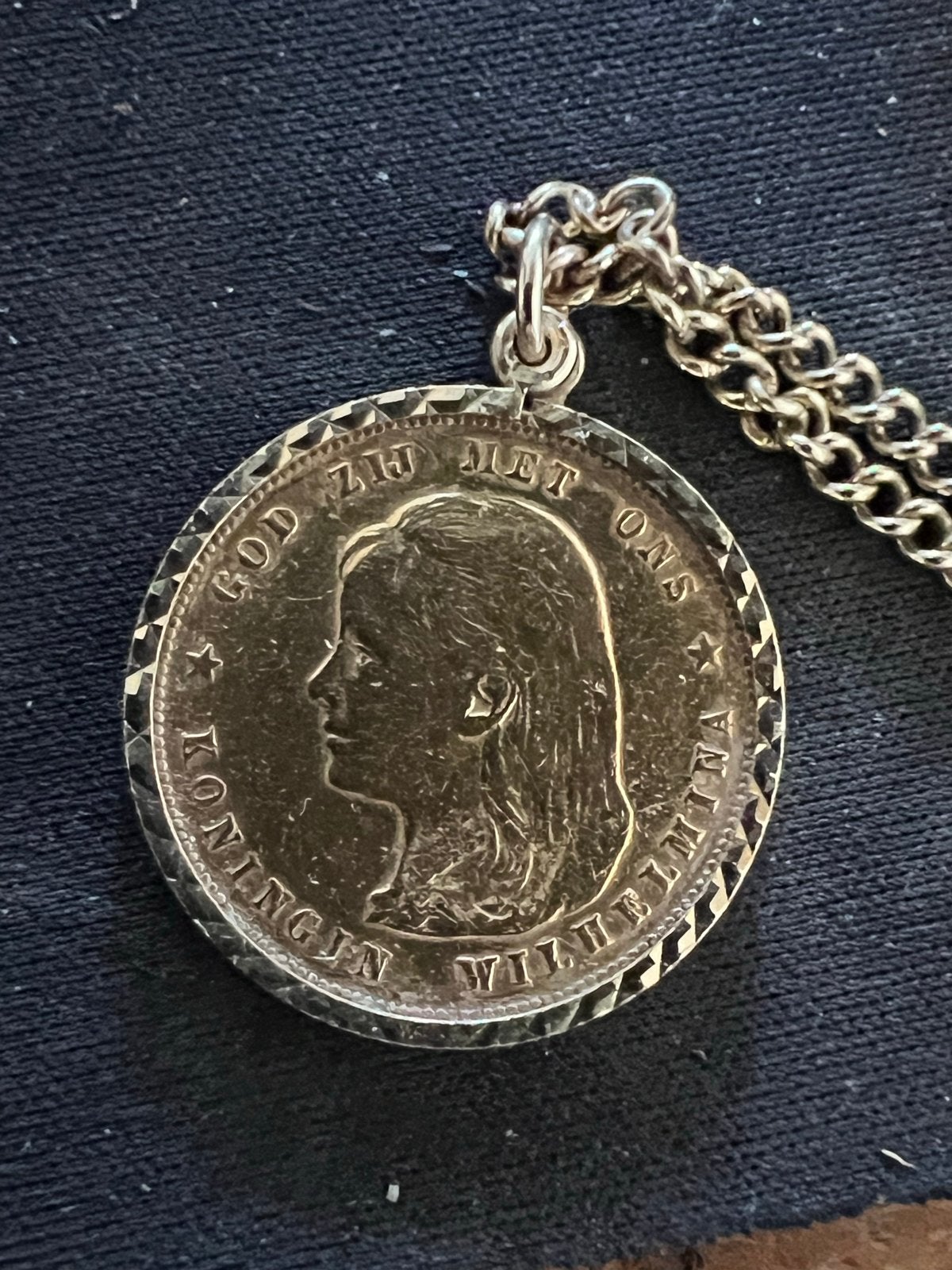 Gouden 10 Gulden Munt Wilhelmina  1897 los hangend haar, Postzegels en Munten, Munten | Nederland, Ophalen, Koningin Wilhelmina