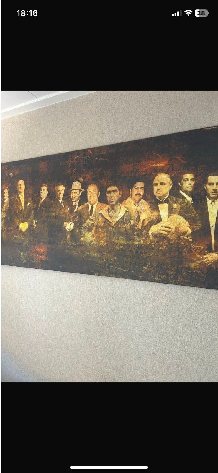 Schikderij, Ophalen