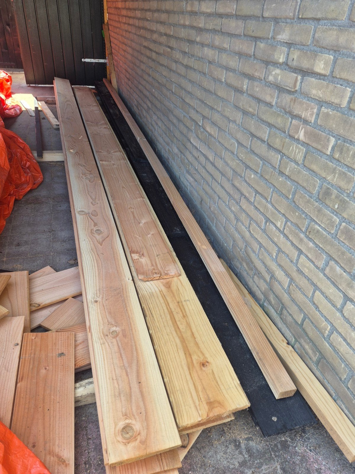 Restantpartij douglas zweeds rabat, Ophalen, Minder dan 25 mm, Nieuw, Plank
