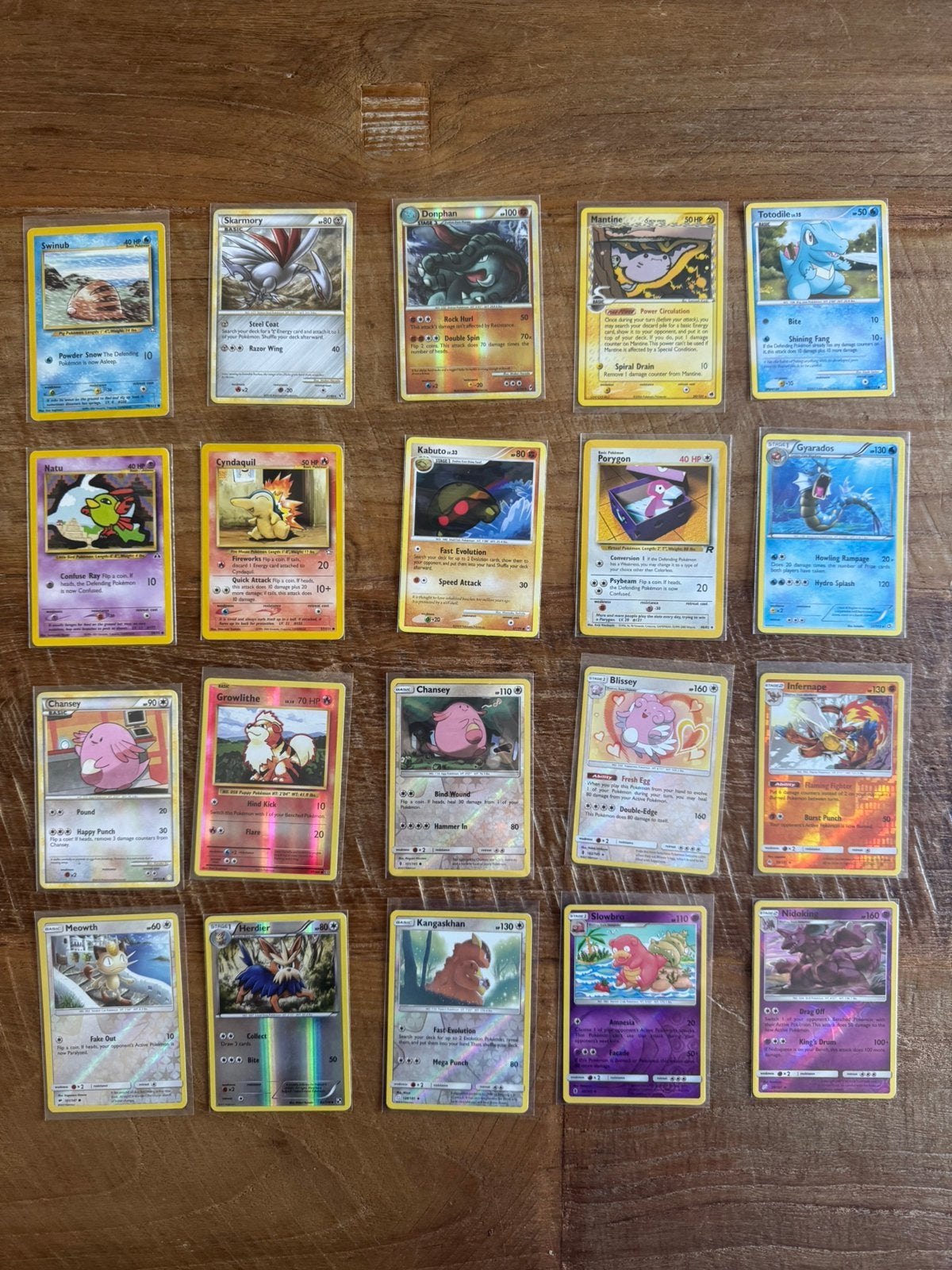 Pokémon kaarten lot, vintage, holo & moderne kaarten, €2 p’s, Ophalen of Verzenden, Zo goed als nieuw, Meerdere kaarten