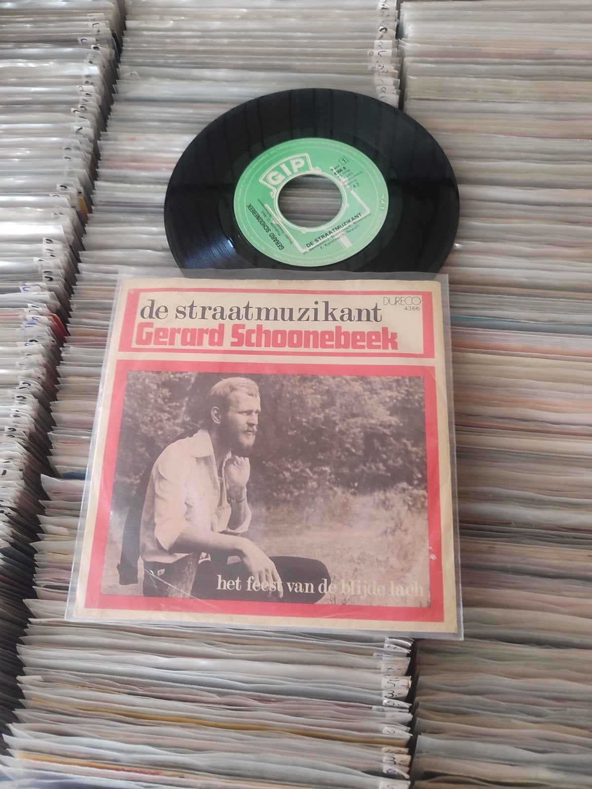 Gerard Schoonebeek de straatmuzikant, Cd's en Dvd's, Vinyl | Nederlandstalig, Ophalen of Verzenden, Gebruikt, Overige formaten