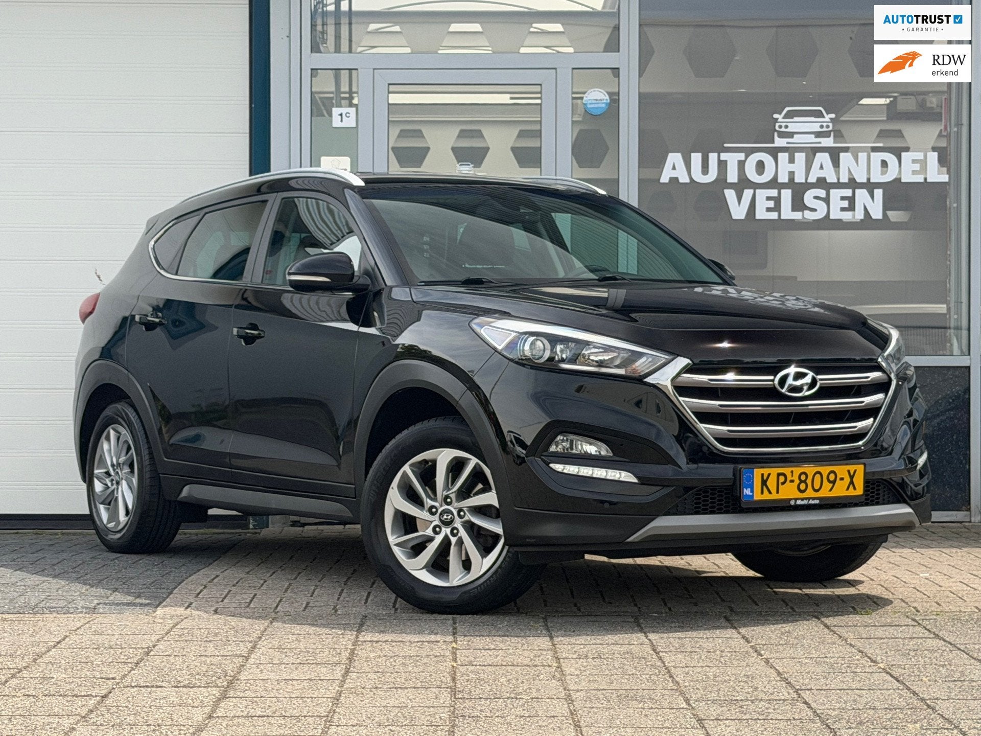 Hyundai Tucson 1.6 GDi Comfort Navi Bluetooth, Auto's, Voorwielaandrijving, Electronic Stability Program (ESP), Gebruikt, 4 cilinders