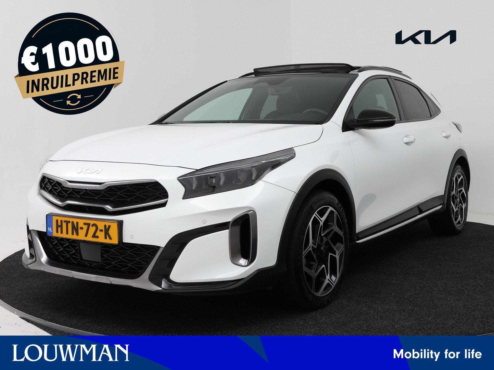 Kia Xceed 1.5 T-GDi GT-Line | Panoramadak | Camera | Stoel &, Auto's, Gebruikt, Euro 6, 4 cilinders, 610 kg