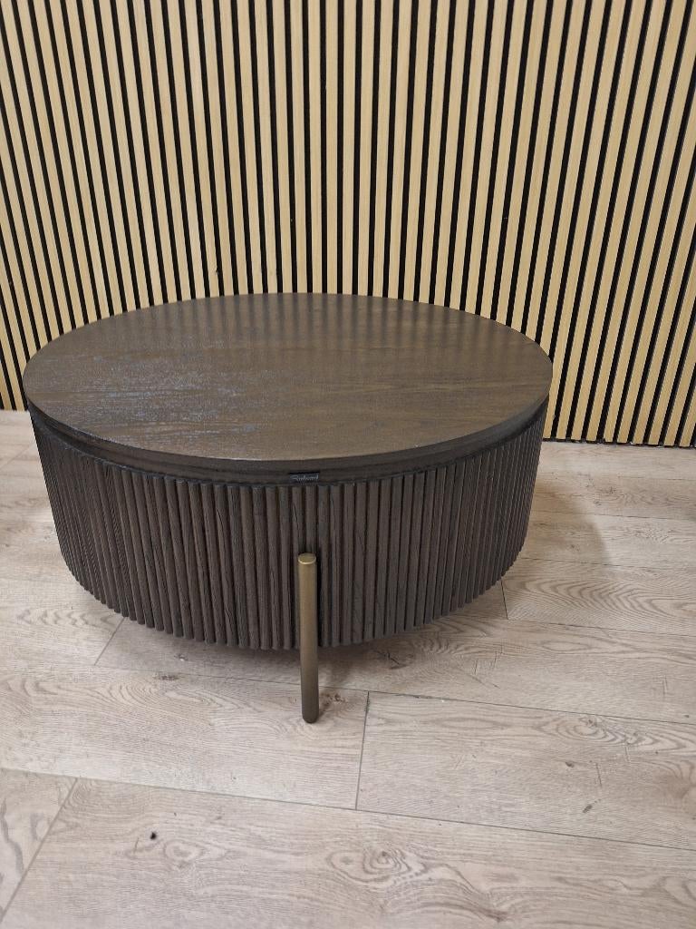 salontafel rond coffee model Luxor van Richmond Interiors, Ophalen, 50 tot 100 cm, Richmond Interiors, Overige materialen