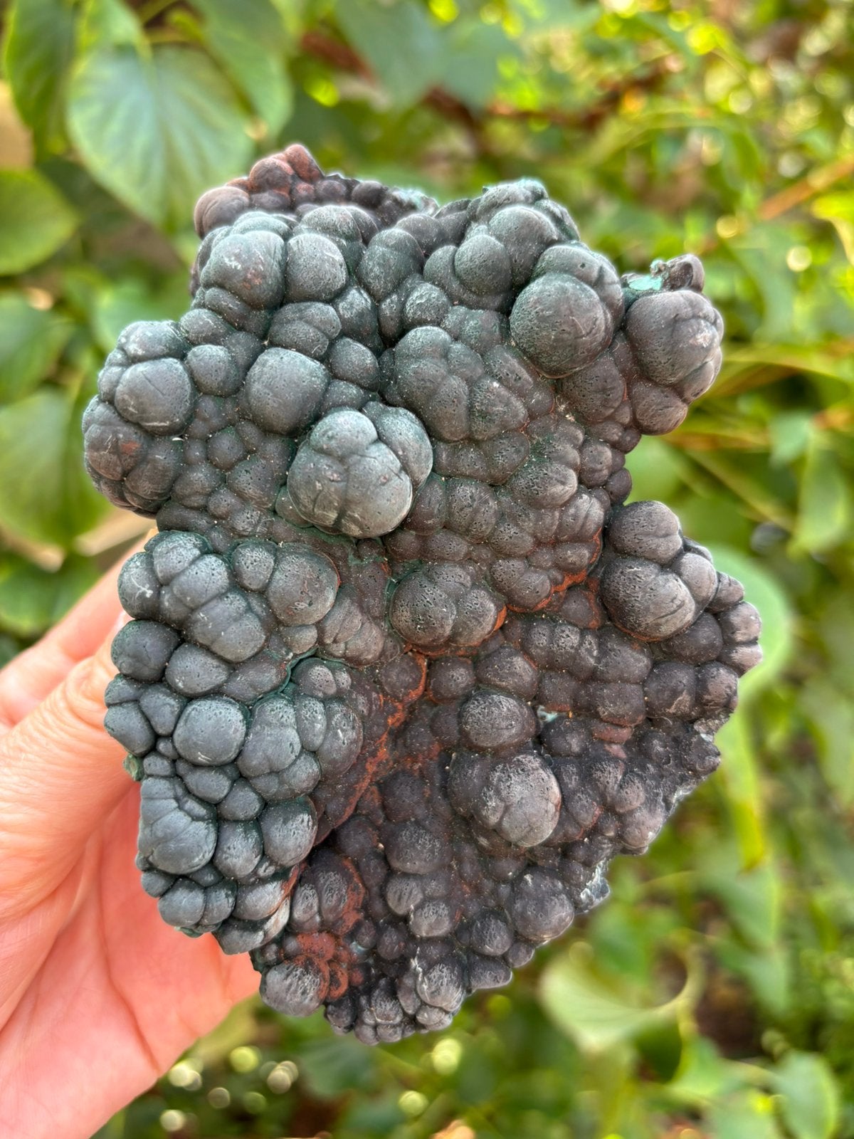 Malachiet met heterogeniet, Ophalen of Verzenden, Mineraal