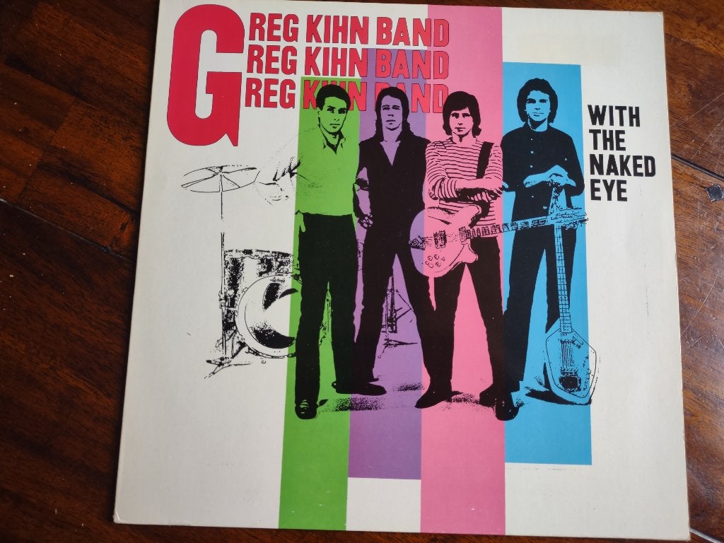 LP - Greg Kihn Band - With the naked eye, Ophalen of Verzenden, Zo goed als nieuw, 12 inch, Poprock