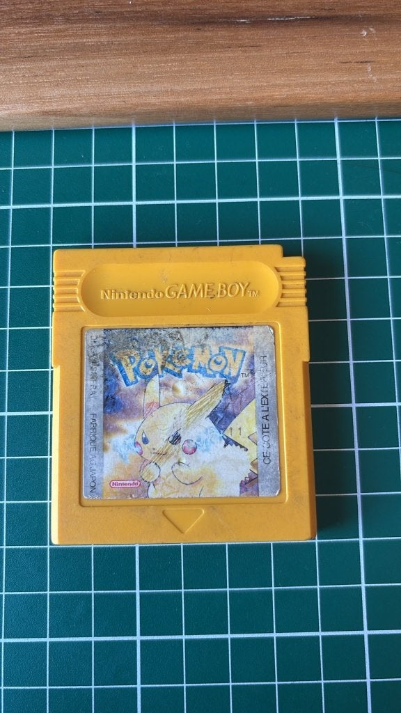Pokémon Yellow Gameboy spel – originele Franse cartridge, Spelcomputers en Games, Avontuur en Actie, 1 speler, Ophalen of Verzenden