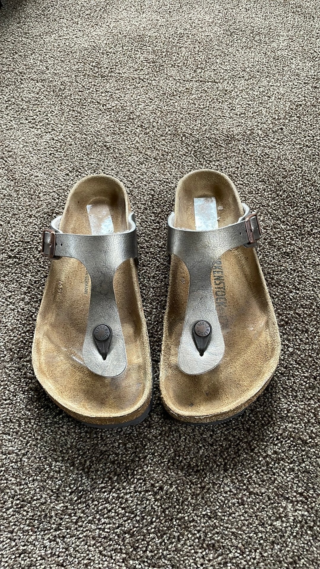 Birkenstock teenslipper, Kleding | Dames, Ophalen of Verzenden, Zo goed als nieuw