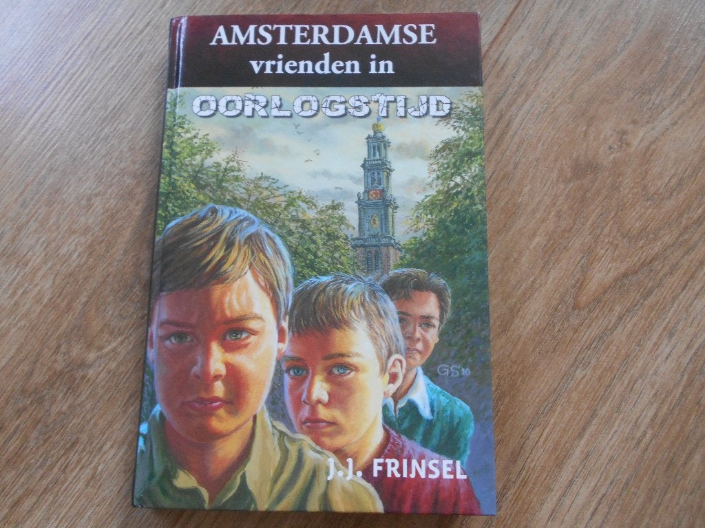 J.J. Frinsel Amsterdamse vrienden in oorlogstijd, Ophalen of Verzenden, Tweede Wereldoorlog, Zo goed als nieuw, Overige onderwerpen