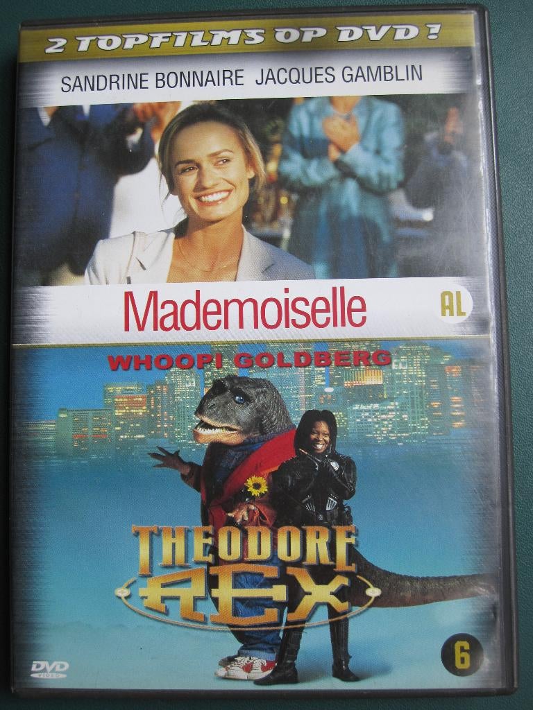Mademoiselle + Theodore Rex (2 films op 1 DVD), Ophalen of Verzenden, Zo goed als nieuw, Vanaf 6 jaar, Boxset
