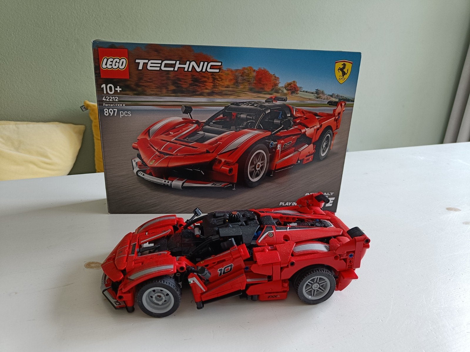 Technisch Lego I Ferrari I Nieuwstaat, Lego, Compleet, Ophalen of Verzenden, Zo goed als nieuw
