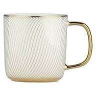 Bia Swirl mokken goud - set van 2, Bia Design, Overige merken, Keramiek, Onbekend