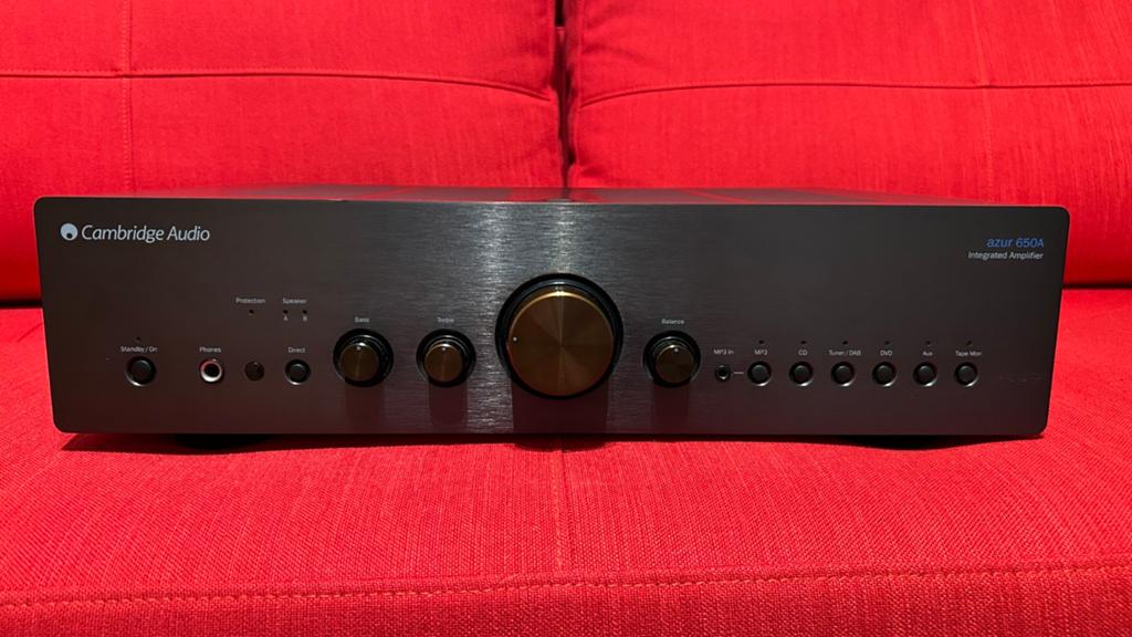 Versterker Cambridge Audio Azur 650A Integrated Amplifier, Ophalen of Verzenden