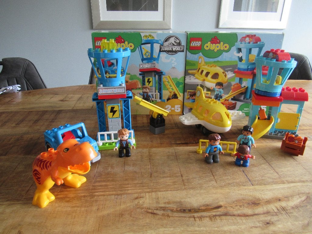 2 x Als NIEUWE dozen Duplo 10871 + 10880 KOMPLEET, Kinderen en Baby's, Ophalen of Verzenden, Zo goed als nieuw, Duplo