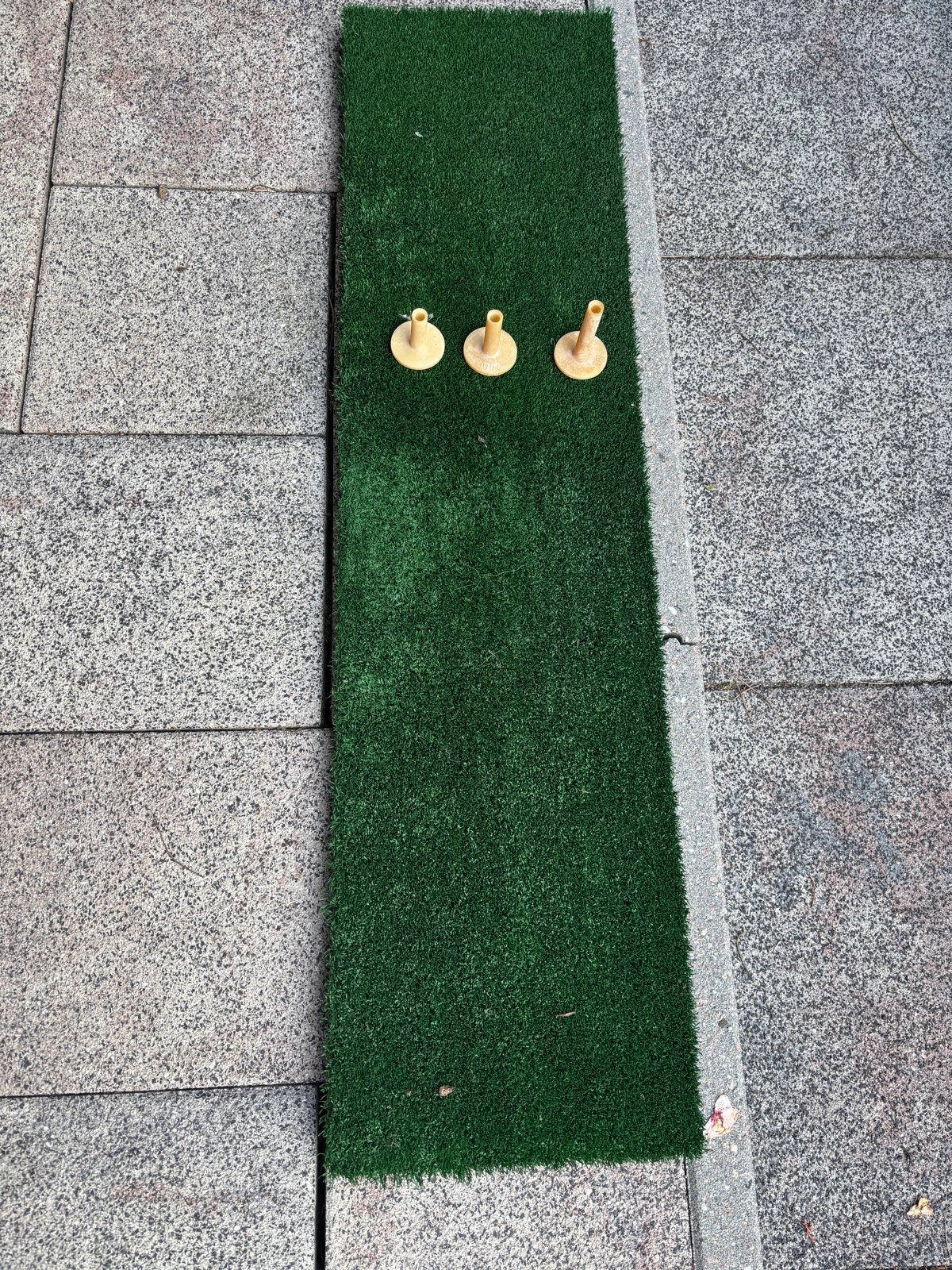 Golfmat met tees - Oefenmat voor golf, Sport en Fitness, Golf, Ophalen, Gebruikt, Overige typen, Overige merken