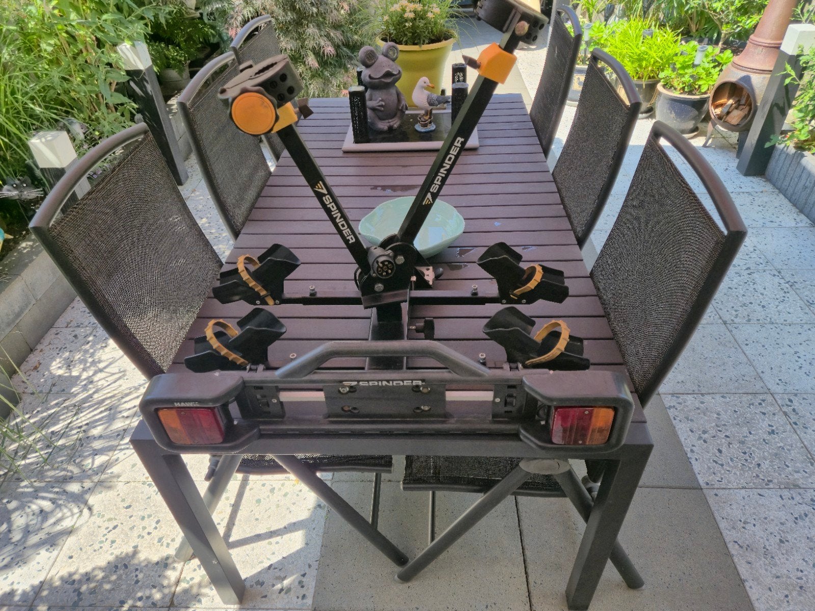 Hawk spinder voor 2 fietsen type rh-2-fn, Ophalen, 2 fietsen, Zo goed als nieuw, Trekhaakdrager