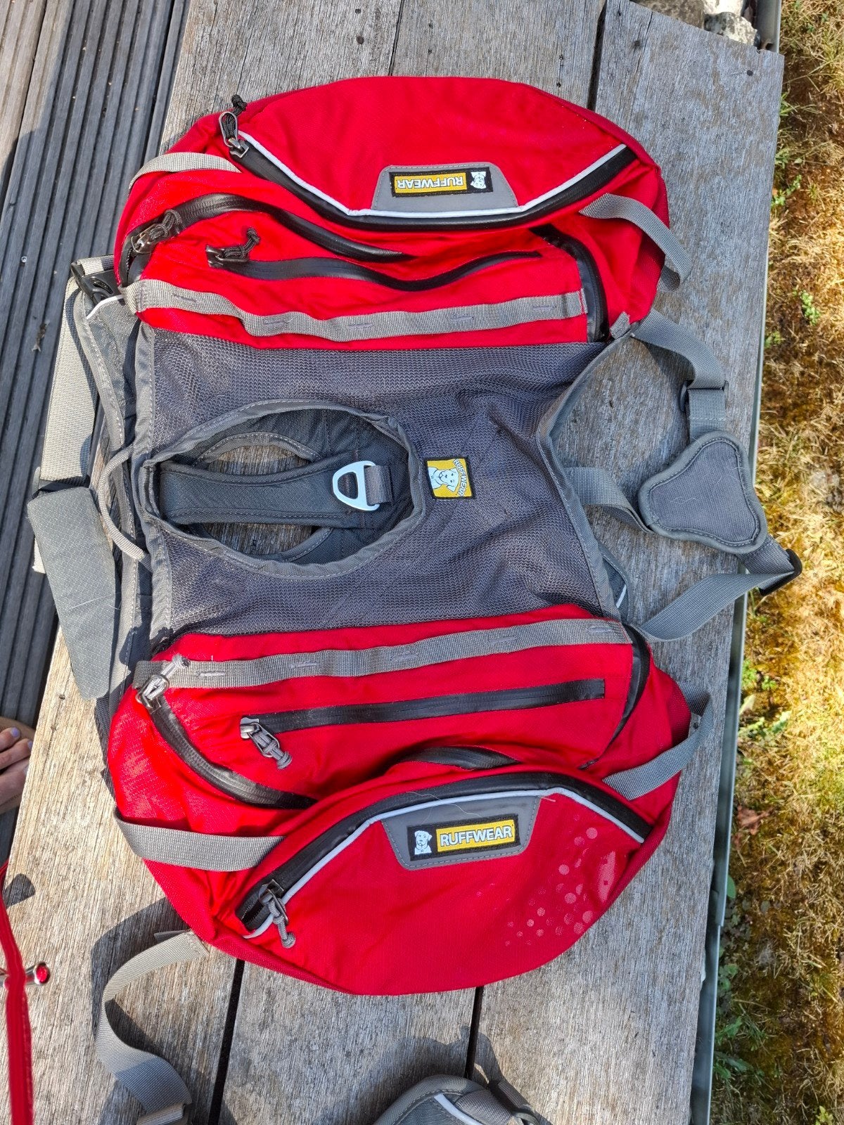 ruffwear tuig met afneembare rugzak voor honden, maat M, Dieren en Toebehoren, Honden-accessoires, Overige merken, Ophalen of Verzenden
