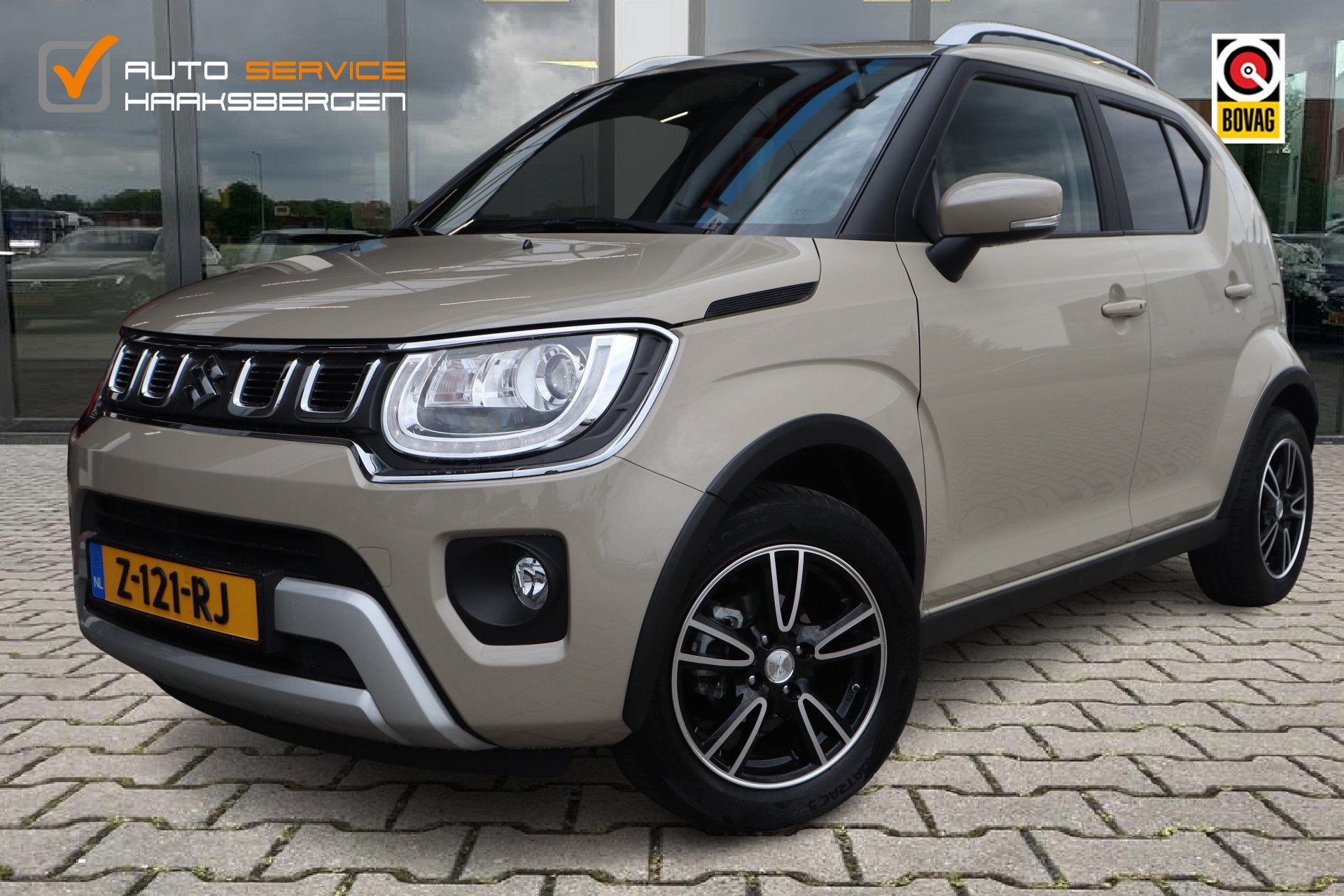 Suzuki Ignis 1.2 Smart Hybrid Style | Trekhaak | Camera | LE, Auto's, Suzuki, 83 pk, Stof, Gebruikt, Bruin