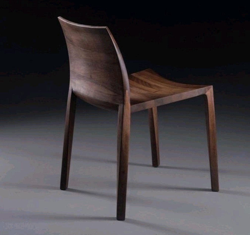 Artisan Torsio design eetkamerstoel 6x showmodel, Huis en Inrichting, Stoelen, Ophalen of Verzenden, Nieuw, Leer, Eén