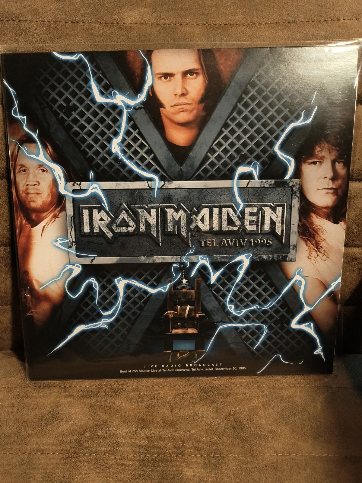 Iron Maiden - Tel Aviv 1995 Live Radio Broadcast LP, Cd's en Dvd's, Zo goed als nieuw, Live-album, Hardrock, Import