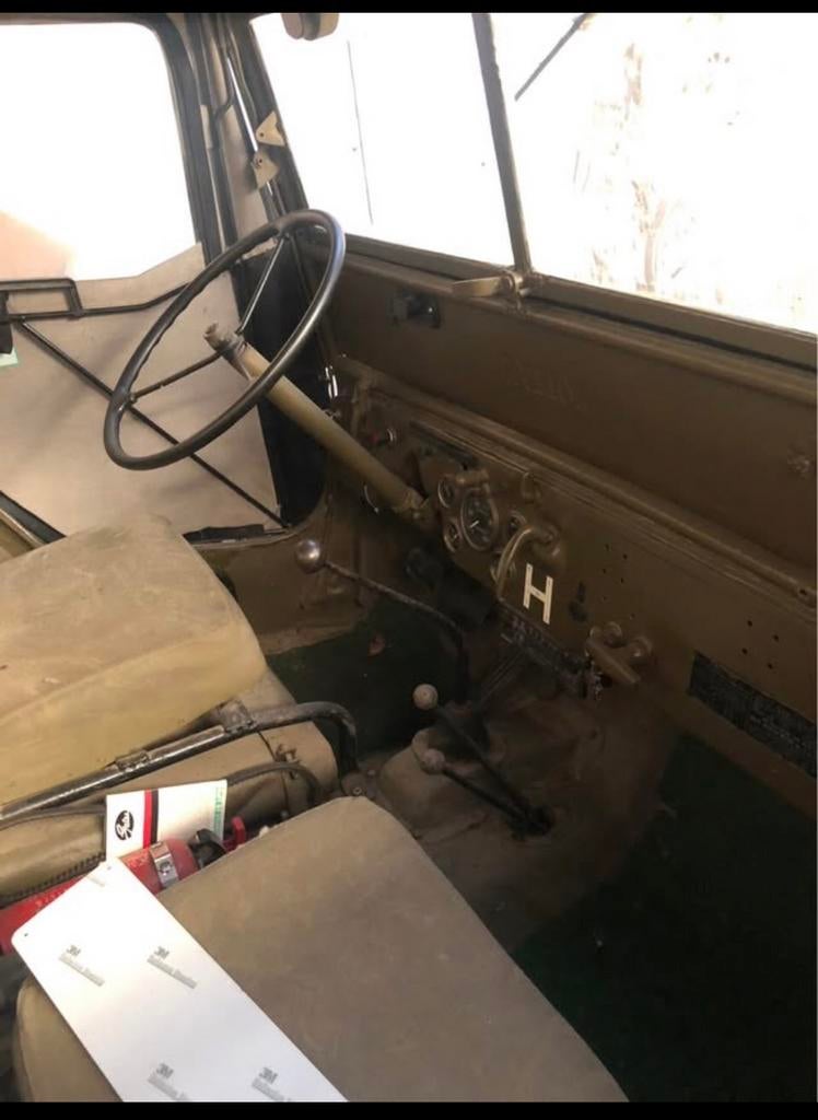 Willy’s cj2, Jeep, Handgeschakeld, Vierwielaandrijving, Particulier