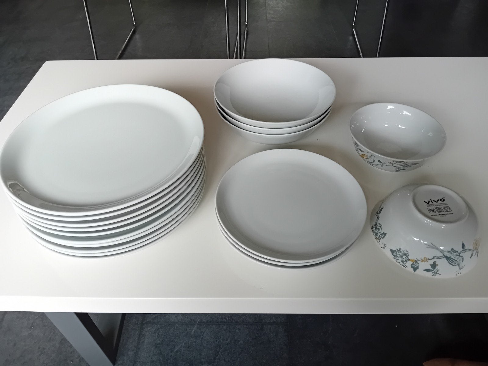 Veel Vivo+Peacock Villeroy & Boch/Albert Heijn Jumbo actie, Ophalen of Verzenden, Porselein, Overige stijlen, Bord(en)