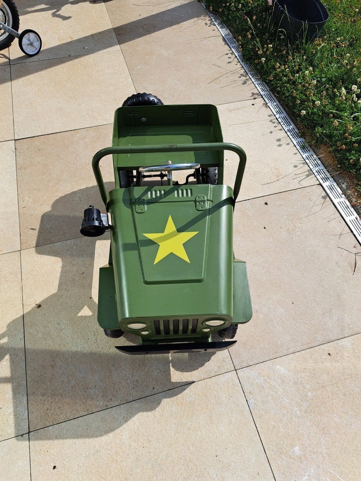 Willy's Trap Auto Leger Jeep, Ophalen, Gebruikt