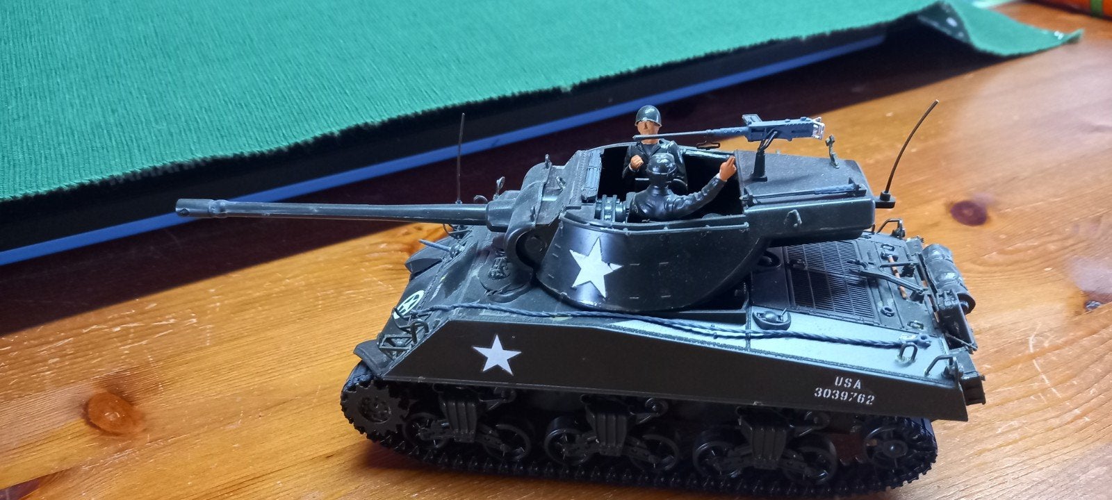 M36 Sherman Tankjager 90mm kanon 1:35 Model, Ophalen of Verzenden, Gebruikt