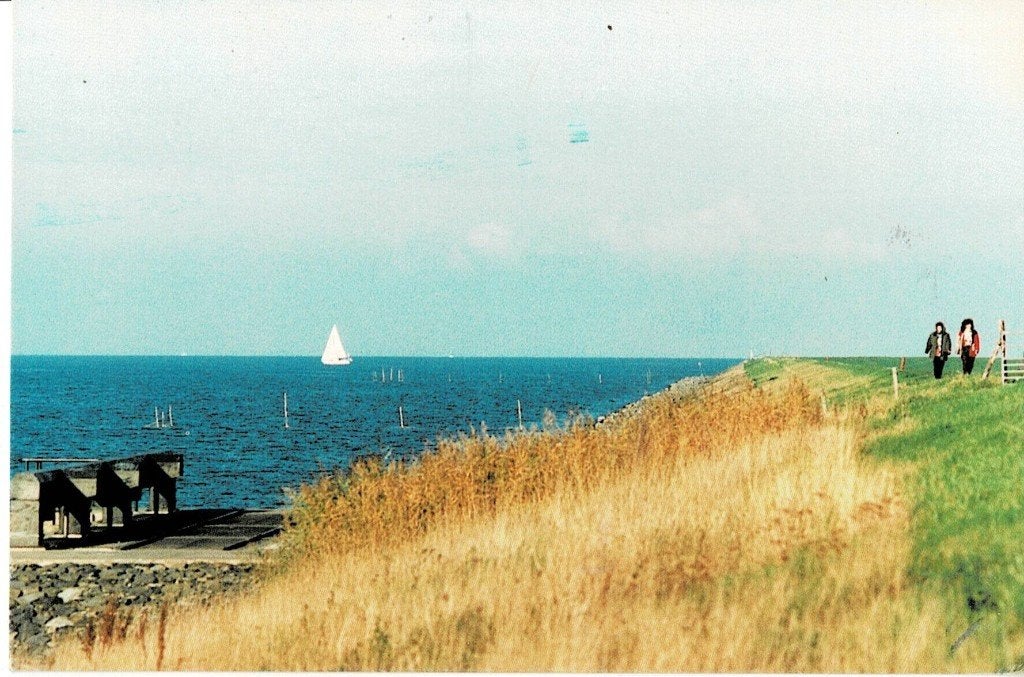 Andijk, Verzenden, Gelopen, Noord-Holland