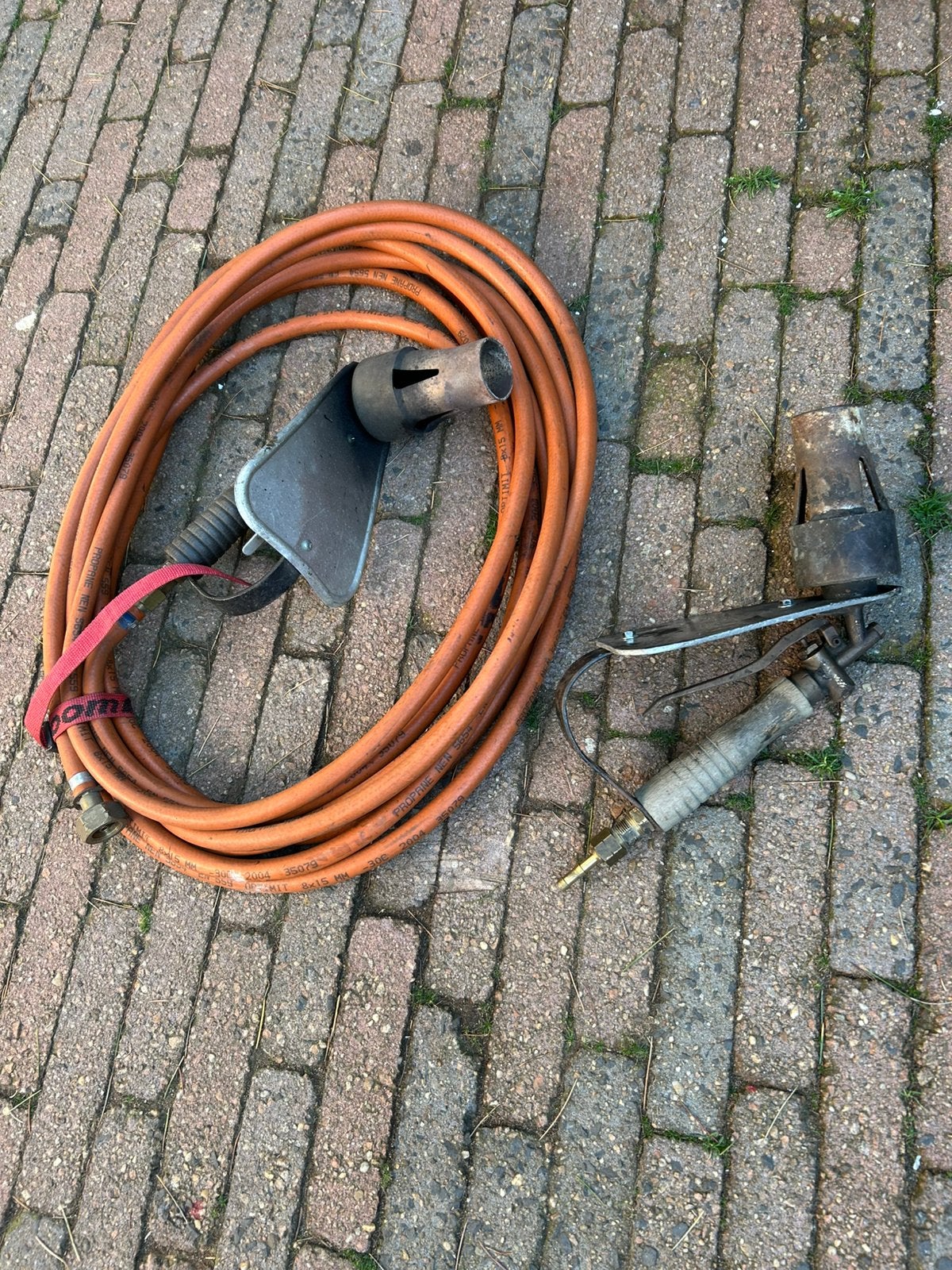 2 dakbranders, Ophalen of Verzenden, Gebruikt