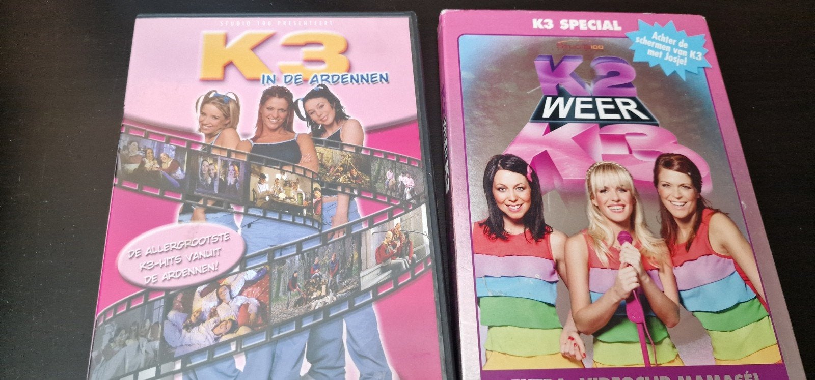 2 dvd s van K3, Alle leeftijden, Ophalen of Verzenden, Zo goed als nieuw