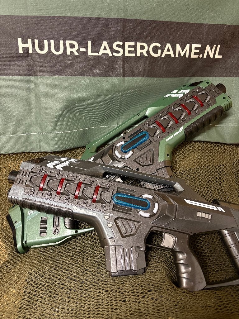 XL anticheat lasergame huren voor 8 spelers, €50 per weekend, Ophalen of Verzenden, Zo goed als nieuw, Overige
