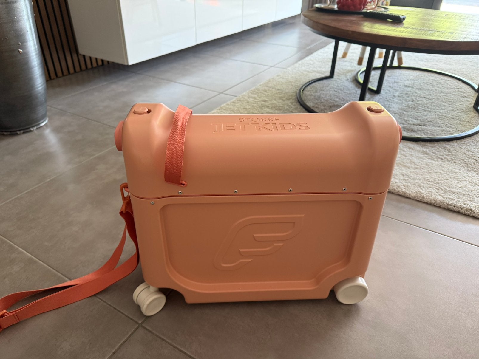 Stokke Jetkids roze, Hard kunststof, Minder dan 50 cm, Zo goed als nieuw, Minder dan 35 cm