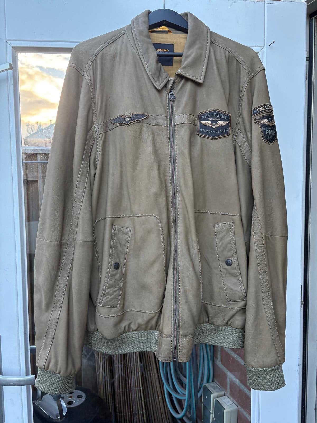 PME Legend Leren Jas XXXL - Zo goed als nieuw, Ophalen of Verzenden, Zo goed als nieuw, Overige maten, Bruin