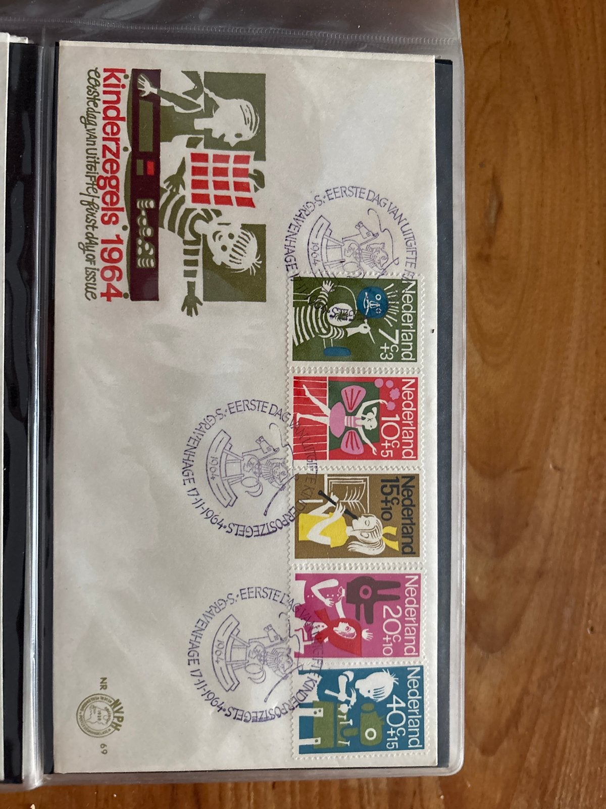 Kinderzegels 1964 Eerste Dag van Uitgifte Nederland, Postzegels en Munten, Postzegels | Eerstedagenveloppen, Ophalen of Verzenden