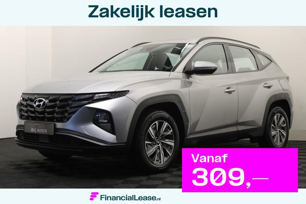 Hyundai Tucson 1.6 T-GDI HEV Comfort |Navi|Camera|, Stof, 4 cilinders, 1650 kg, Bedrijf